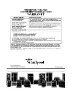 Предварительный просмотр 16 страницы Whirlpool MW8500XS Use & Care Manual