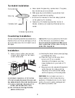 Предварительный просмотр 8 страницы Whirlpool MWL1003X Instruction Manual