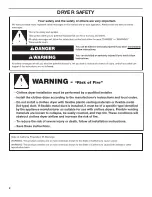 Preview for 2 page of Whirlpool NED4700Y Installation Manual