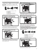 Preview for 9 page of Whirlpool NED4700Y Installation Manual