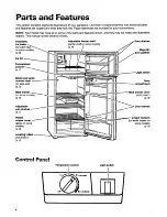 Предварительный просмотр 4 страницы Whirlpool NO-FROST TOP FREEZER REFRIGERATOR Use And Care Manual