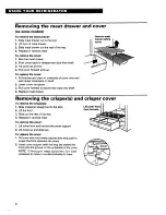 Предварительный просмотр 8 страницы Whirlpool NO-FROST TOP FREEZER REFRIGERATOR Use And Care Manual