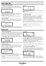 Preview for 4 page of Whirlpool OAKZ9156PIX Daily Reference Manual