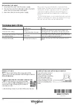 Preview for 10 page of Whirlpool OAKZ9156PIX Daily Reference Manual