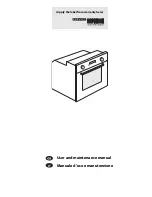 Preview for 1 page of Whirlpool Oven User And Maintenance Manual