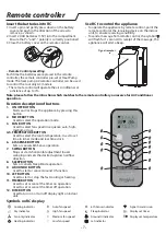 Предварительный просмотр 7 страницы Whirlpool PACB12HP Instructions For Use Manual