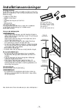 Preview for 73 page of Whirlpool PACB12HP Instructions For Use Manual