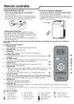 Preview for 14 page of Whirlpool PACB212HP Instructions For Use Manual