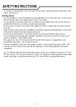 Preview for 5 page of Whirlpool PACF212HPW Instructions For Use Manual