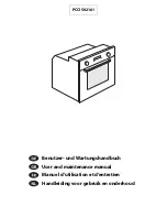 Whirlpool PCCI 502161 User And Maintenance Manual preview