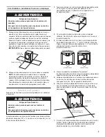 Предварительный просмотр 9 страницы Whirlpool PEDESTAL Installation Instructions Manual