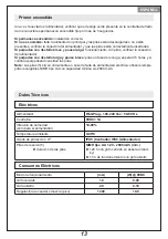 Preview for 13 page of Whirlpool PM05016 Installation And Use Instructions Manual