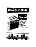 Whirlpool PS6750XV Use & Care Manual preview
