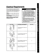 Preview for 3 page of Whirlpool R1011 Installation Instructions And Use & Care Manual