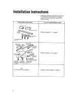 Preview for 8 page of Whirlpool R1011 Installation Instructions And Use & Care Manual