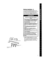 Preview for 9 page of Whirlpool R1011 Installation Instructions And Use & Care Manual