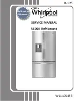 Предварительный просмотр 1 страницы Whirlpool R600A Service Manual