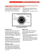 Предварительный просмотр 7 страницы Whirlpool RAB3121EW0 Use And Care Manual