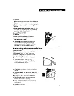 Предварительный просмотр 17 страницы Whirlpool RB1005XY Use And Care Manual