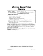 Предварительный просмотр 32 страницы Whirlpool RB160PXX Use And Care Manual