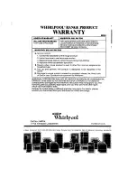 Preview for 20 page of Whirlpool RB2000XV Use & Care Manual