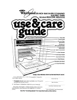 Preview for 1 page of Whirlpool RB260PXK Use & Care Manual