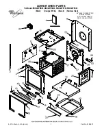 Whirlpool RBD245PRB00 Lower Oven Parts preview