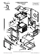 Preview for 1 page of Whirlpool RBD245PRS01 Lower Oven Parts