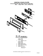 Preview for 8 page of Whirlpool RBD275PRB00 Lower Oven Parts