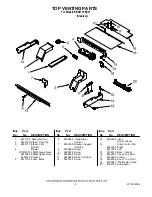 Предварительный просмотр 8 страницы Whirlpool RBD275PRS01 Parts List