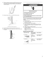 Предварительный просмотр 5 страницы Whirlpool RBS275PRS Installation Instructions Manual