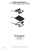 Preview for 5 page of Whirlpool RBS275PVB00 Parts List