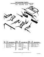 Preview for 6 page of Whirlpool RBS275PVB00 Parts List