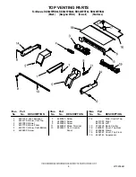 Preview for 6 page of Whirlpool RBS305PR Parts List