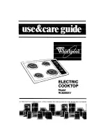 Предварительный просмотр 1 страницы Whirlpool RC8200XV Use & Care Manual