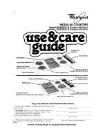 Whirlpool RC8300XP Use & Care Manual предпросмотр