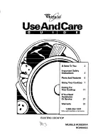 Whirlpool RC8900XA Use & Care Manual preview