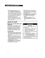 Preview for 10 page of Whirlpool RC8900XA Use & Care Manual