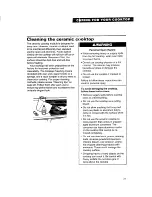 Preview for 21 page of Whirlpool RC8900XA Use & Care Manual