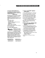 Preview for 29 page of Whirlpool RC8900XA Use & Care Manual