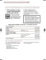 Preview for 14 page of Whirlpool RCS2002G Use And Care Manual