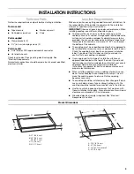 Предварительный просмотр 3 страницы Whirlpool RCS2002RS - Electric Cooktop Installation Instructions Manual