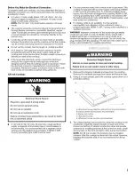 Предварительный просмотр 5 страницы Whirlpool RCS2002RS04 Installation Instructions Manual