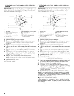 Предварительный просмотр 8 страницы Whirlpool RCS2002RS04 Installation Instructions Manual