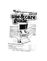 Whirlpool RE953PXK Use & Care Manual preview
