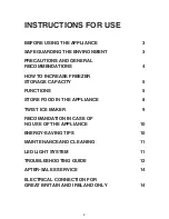 Предварительный просмотр 2 страницы Whirlpool Refrigarator Instructions For Use Manual