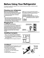 Предварительный просмотр 6 страницы Whirlpool REFRIGERATOR Use And Care Manual