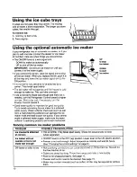 Предварительный просмотр 11 страницы Whirlpool REFRIGERATOR Use And Care Manual