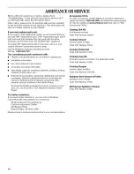 Preview for 14 page of Whirlpool RF110AXSQ0 Use & Care Manual