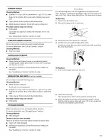 Предварительный просмотр 11 страницы Whirlpool RF110AXSQ2 Use & Care Manual